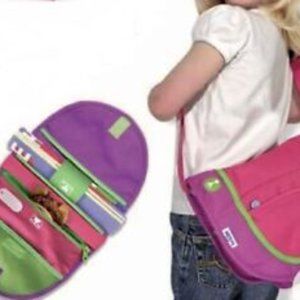 Brand New Trunki by Melissa and Doug Saddlebag 2 in 1 Saddle Shoulder Pack Pink